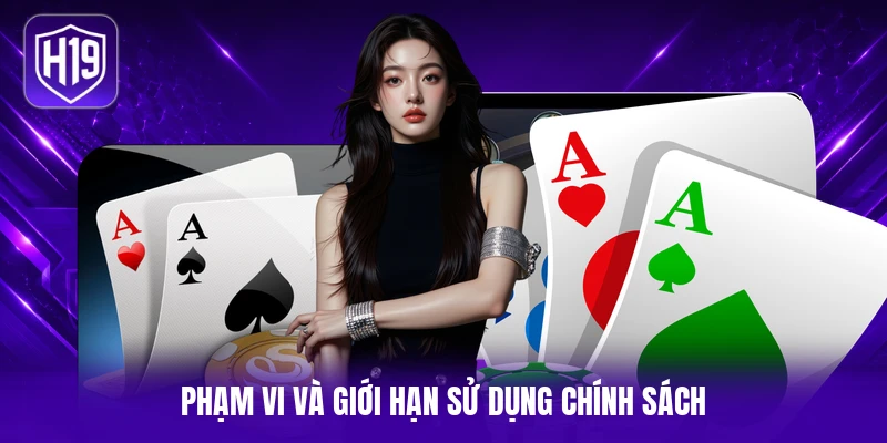 Phạm vi và giới hạn sử dụng chính sách